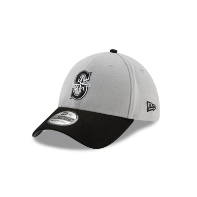Seattle Mariners Gorra | New Era MLB Team Classic 39thirty Stretch Fit Cap Mexico - Grises